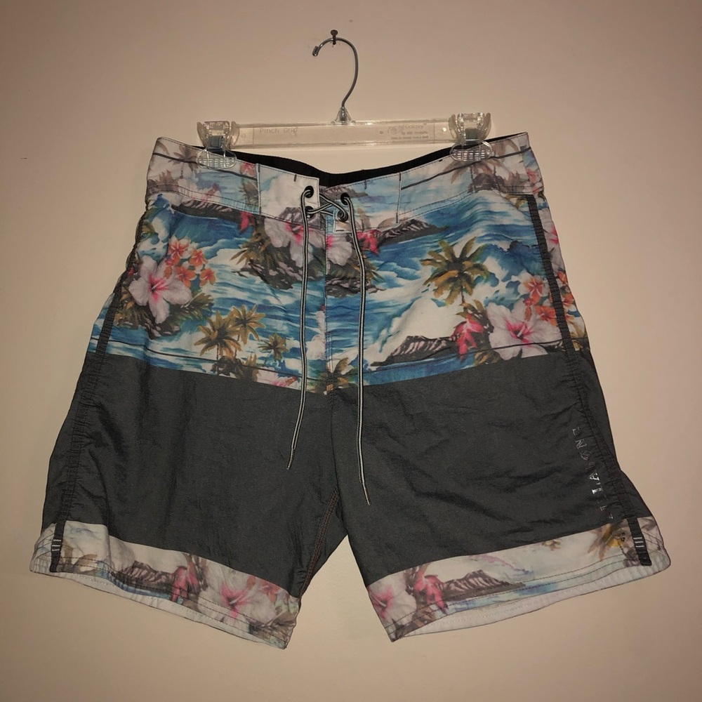Billabong Floral Swim Trunks